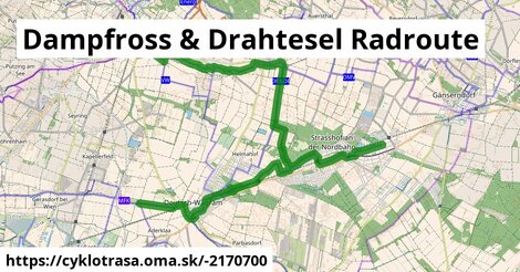 Dampfross & Drahtesel Radroute