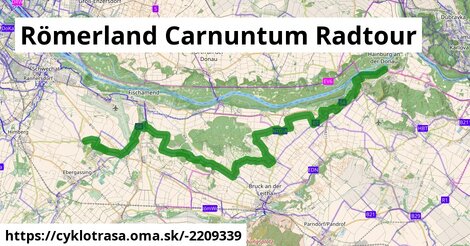 Römerland Carnuntum Radtour