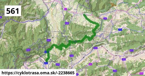 561 Bukovec - Mosty u J. - Šance (CZ/SK)