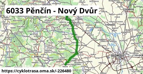 6033 Pěnčín - Nový Dvůr