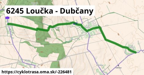 6245 Loučka - Dubčany