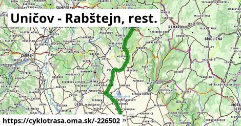 Uničov - Rabštejn, rest.