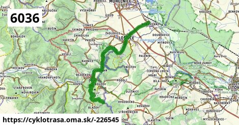 6036 Moravičany, kaple - Nad Špraňkem, přístř., napojení na 6025