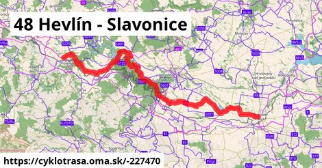 48 Hevlín - Slavonice