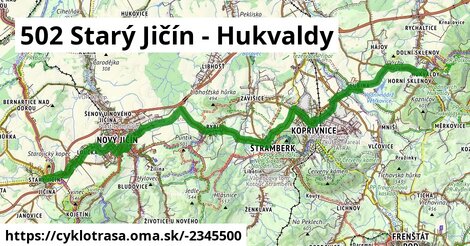 502 Starý Jičín - Hukvaldy