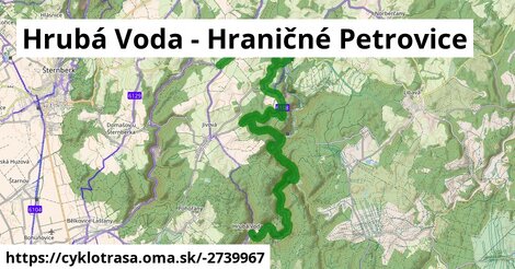 Hrubá Voda - Hraničné Petrovice