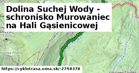 Dolina Suchej Wody - schronisko Murowaniec na Hali Gąsienicowej