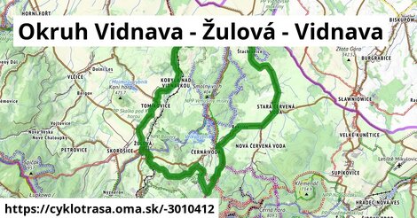 Okruh Vidnava - Žulová - Vidnava