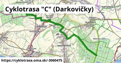 Cyklotrasa "C" (Darkovičky)