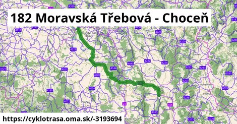 182 Moravská Třebová - Choceň