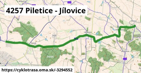 4257 Piletice - Jílovice