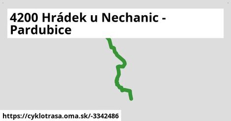 4200 Hrádek u Nechanic - Pardubice
