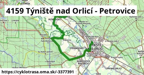 4159 Týniště nad Orlicí - Petrovice