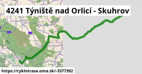 4241 Týniště nad Orlicí - Skuhrov
