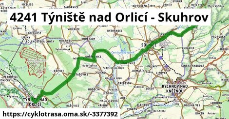 4241 Týniště nad Orlicí - Skuhrov