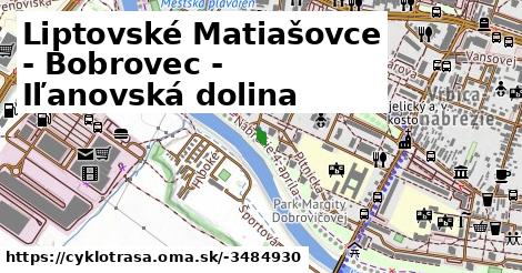 Liptovské Matiašovce - Bobrovec - Iľanovská dolina