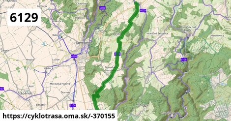 Bělkovice-Lašťany, napojení na 6029 - Horní Loděnice