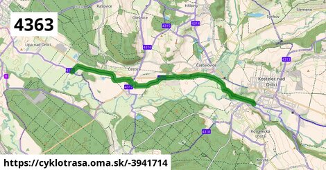4363 Lípa nad Orlicí-Kostelec n. Orlicí