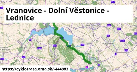 Vranovice - Dolní Věstonice - Lednice