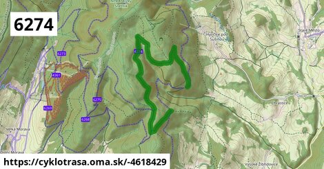 6274 Jasaní (hřbet) - U zatáčky smrti