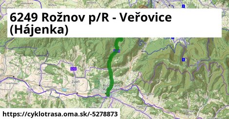 6249 Rožnov p/R - Veřovice (Hájenka)