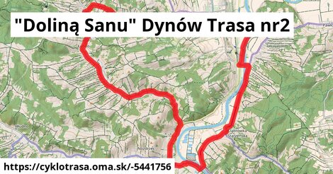 "Doliną Sanu" Dynów Trasa nr2