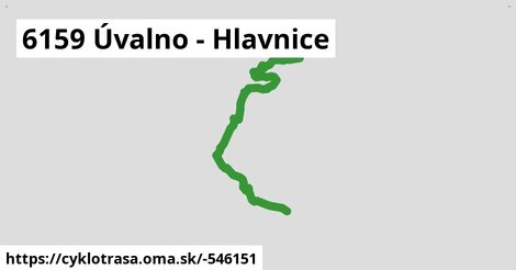 6159 Úvalno - Hlavnice