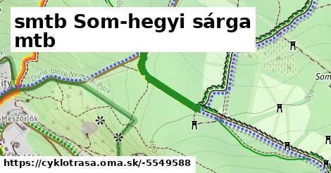 smtb Som-hegyi sárga mtb