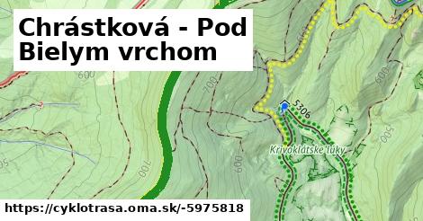 Chrástková - Pod Bielym vrchom