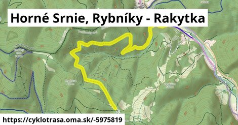 Horné Srnie, Rybníky - Rakytka