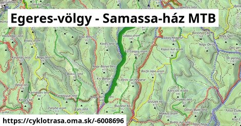 Egeres-völgy - Samassa-ház MTB