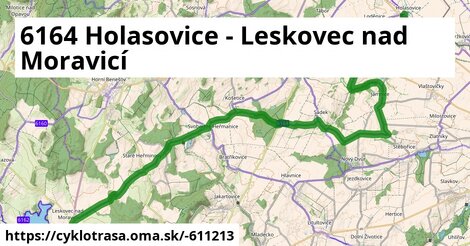 6164 Holasovice - Leskovec nad Moravicí