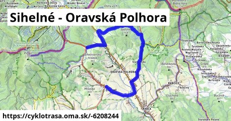 Sihelné - Oravská Polhora