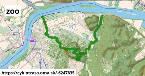 zöld mtb (Esztergom - Vaskapu - Búbánatvölgy)