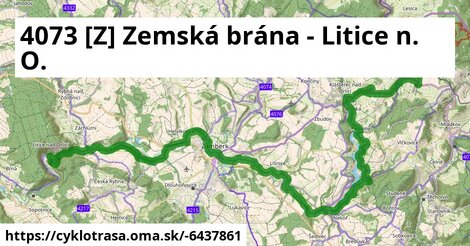 4073 [Z] Zemská brána - Litice n. O.