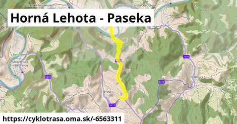 Horná Lehota - Paseka