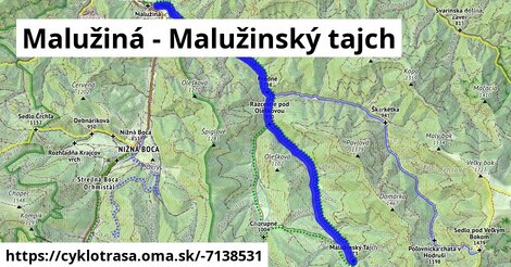 Malužiná - Malužinský tajch