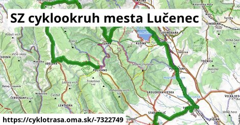 SZ cyklookruh mesta Lučenec