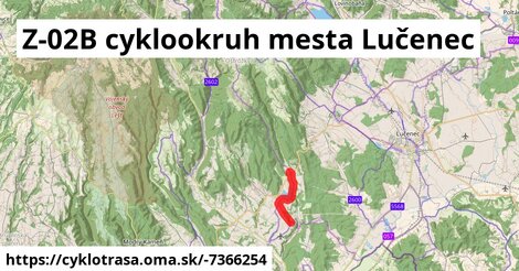 Z-02B cyklookruh mesta Lučenec