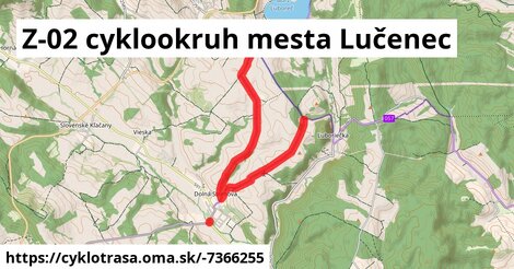 Z-02 cyklookruh mesta Lučenec