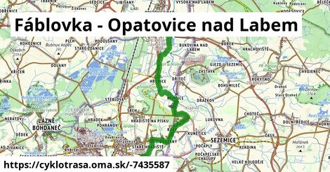 Fáblovka - Opatovice nad Labem