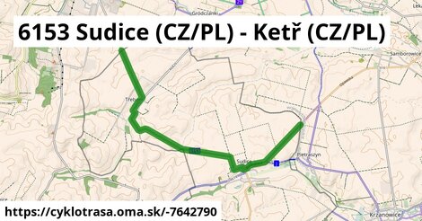 6153 Sudice (CZ/PL) - Ketř (CZ/PL)