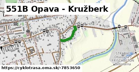 551B Opava - Kružberk