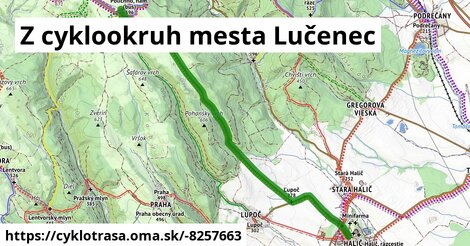 Z cyklookruh mesta Lučenec