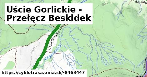 Uście Gorlickie - Przełęcz Beskidek