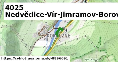 4025 Nedvědice-Vír-Jimramov-Borovnice-Sádek-Polička