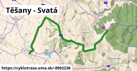 Těšany - Svatá