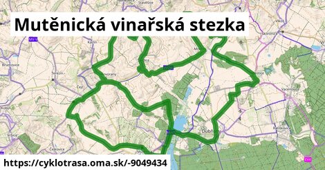 Mutěnická vinařská stezka