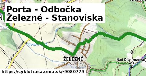 Porta - Odbočka Železné - Stanoviska