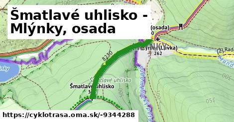 Šmatlavé uhlisko - Mlýnky, osada